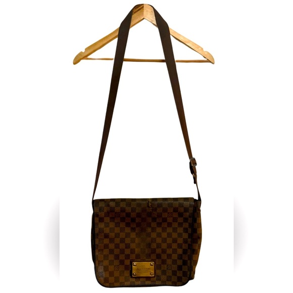 Louis Vuitton Damier Ebene Brooklyn Canvas Bag—2008 France - Picture 1 of 16